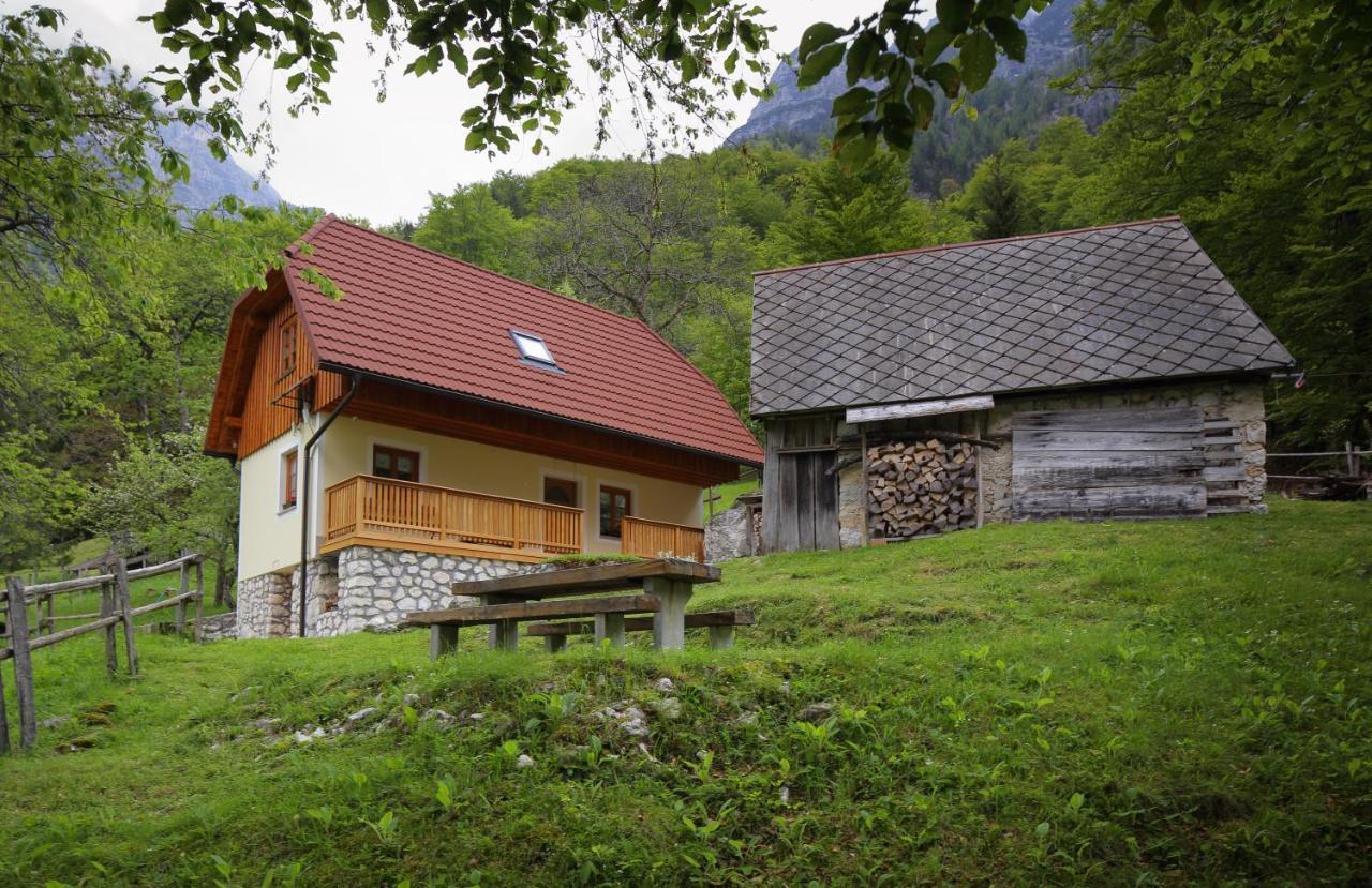 Soča Zadnjica Holiday House מראה חיצוני תמונה